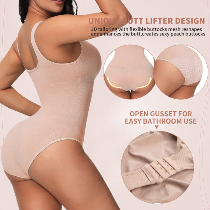 Faja Invisible Push Up Bodysuit Slimming Belly Underwear for Weight Loss