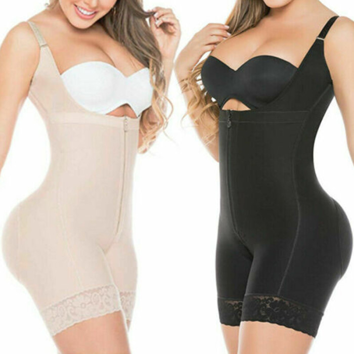 Fajas Plus Size Bodysuit Corset Shapewear Thigh Trimmer Weight Loss