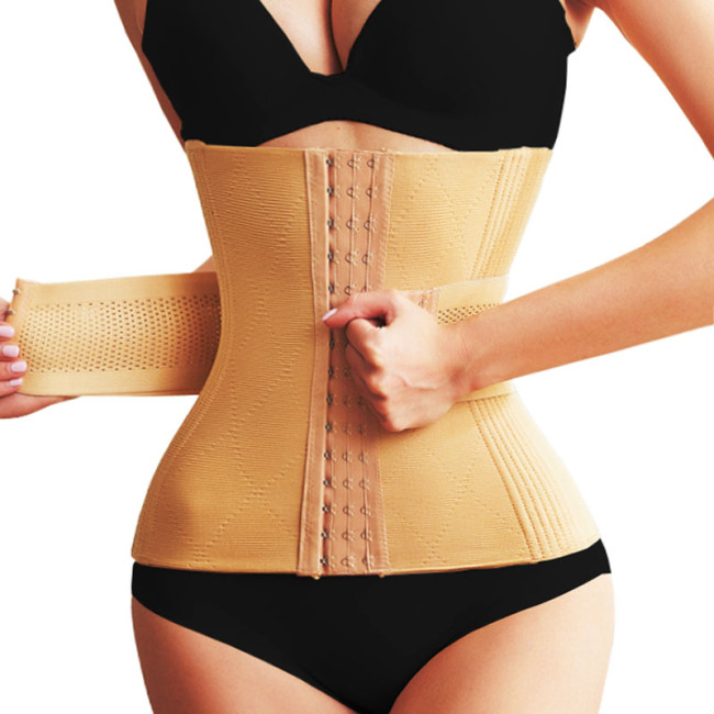 Slimming Waist Trainer Corset Pulling Strap Women Tummy Cincher Girdle Shapewear