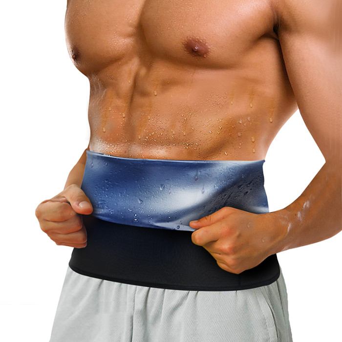 Custom Logo Fitness Slimming Fat Burning Belly Belt Weight Loss Sauna Sweat for Men