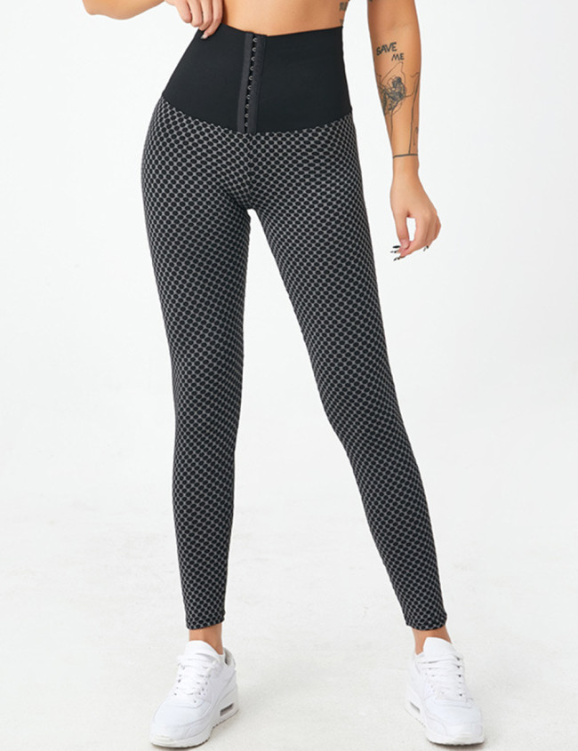 Waist trainer tiktok leggings with scrunch butt Hip up