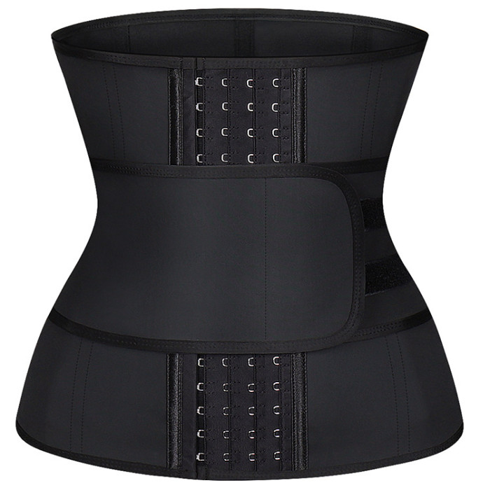 Plus Latex Postpartum Waist Trainer 9 Steel Bones for Plus Size Women