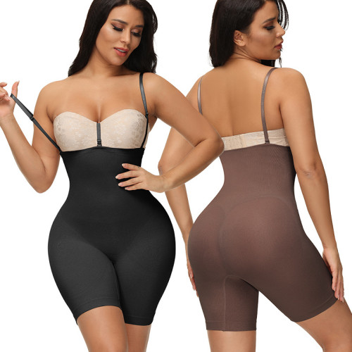 Invisible Low Back Shapewear Bodysuit Open Bust Maternity Sculpting
