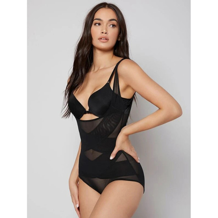 Lightweight Slimming Bodysuits U-Shape Bust Booty Lifter Tummy Tucker