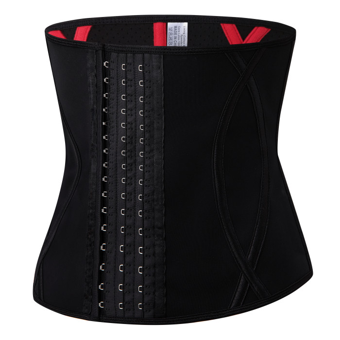 Custom Logo Private Label Latex Waist Trainer 13 Steel Bones Women Shaper