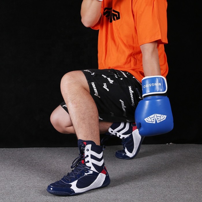 Mix Colors High-Top Manufacturers Gym Men Boxing Shoes