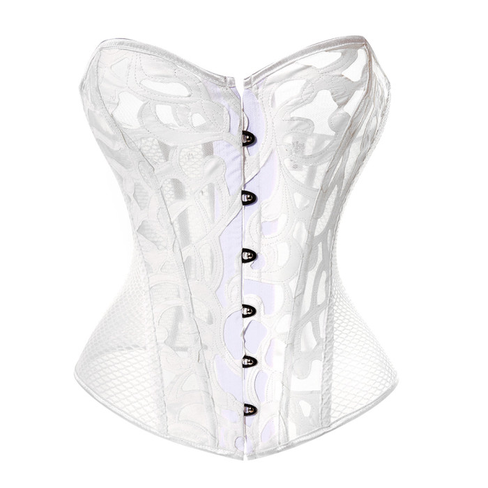 Top fashion sexy Lingerie hollow bustier corset Lingerie Steampunk Corset