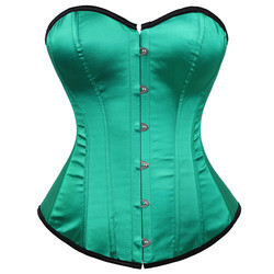 Women Corset Sexy Slim Burlesque Satin Body Shaper Strapless Overbust Plus Size Corset and Bustier
