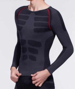 Hot Sale High Quality Slimming Men T Shirt Bodysuit Compression Tank Top Underwear Long Sleeve Body Shaper Corset