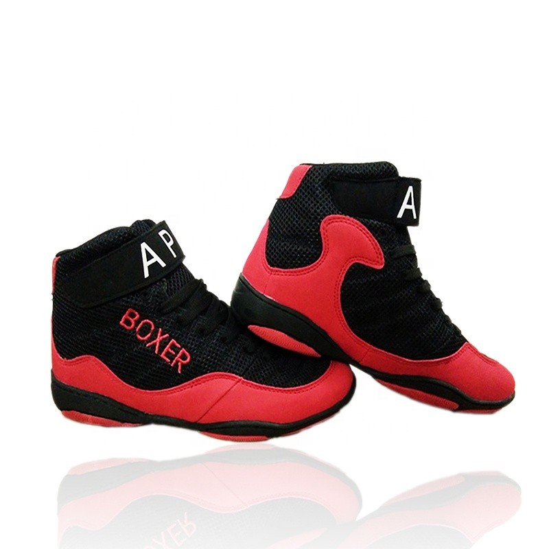 full size boxing boot kids and women wrestling shoes wholesale