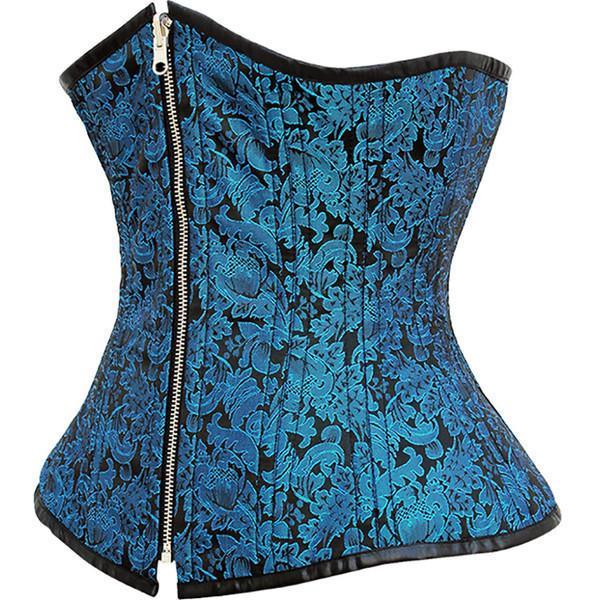 Premium Leather Sexy Fashion Lace Up Back Corsets for Women Top Bustier Reversible Corset