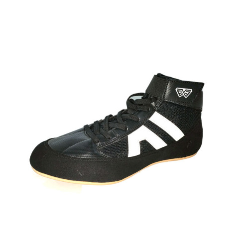 Unisex Sports Leather High-top Boxing  Boots Shoes