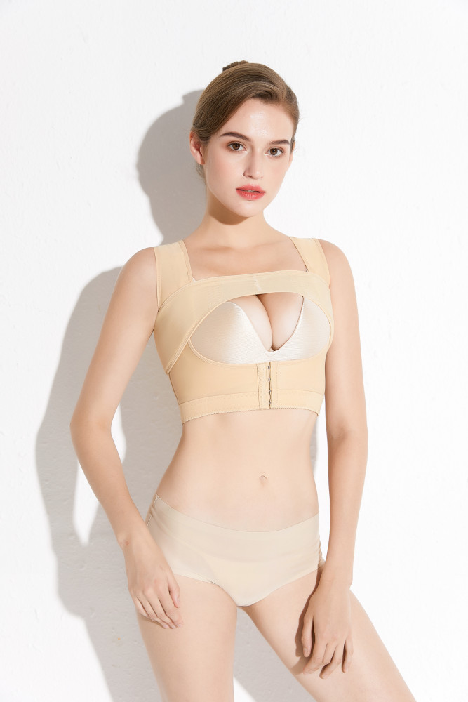 Post Surgical Breast Implant Stabilizer Bra Band Chest Shaper Compression Back Support