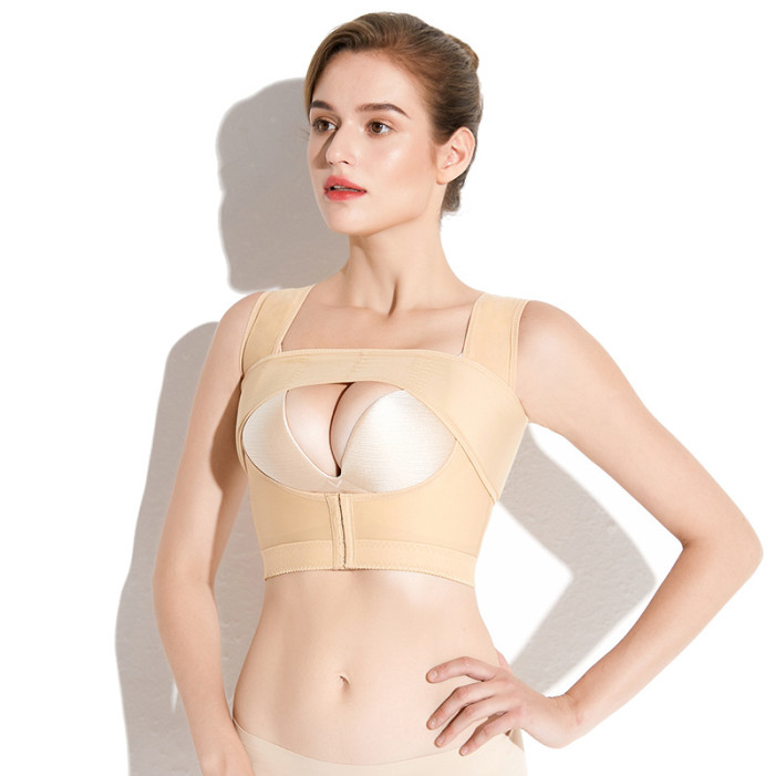 Post Surgical Breast Implant Stabilizer Bra Band Chest Shaper Compression Back Support