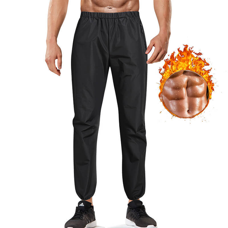 Fitness PU Workout 5-10times Sweat Sauna Pants For Weight Lose