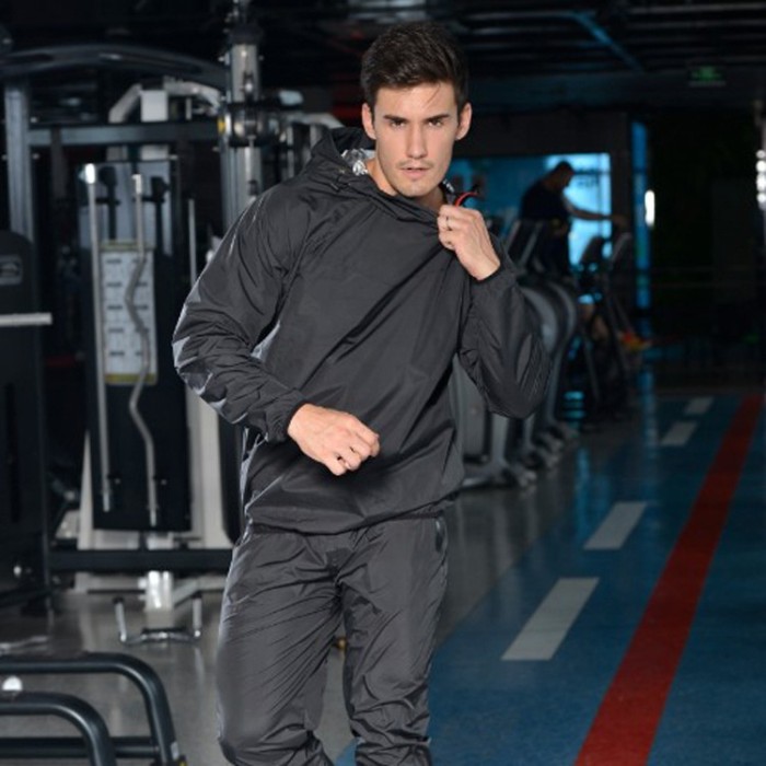Wholesale Custom Logo Exercise Gym Hot Sauna Sweat Suit Men Weight Loss Workout