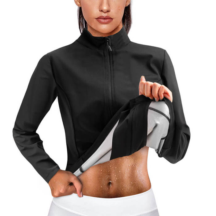 Wholesale Sauna Suits Speed Up Sweating Weight Loss Fat Burn Sauna Sport Jacket