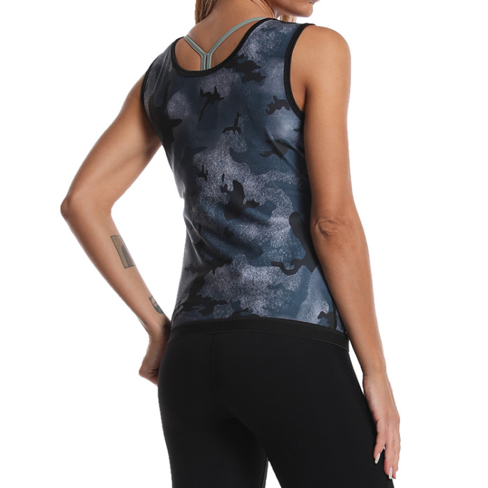 Women Camouflage Hot Sweat Body Shaper Slim Sauna Vest Plus Size Weight Loss