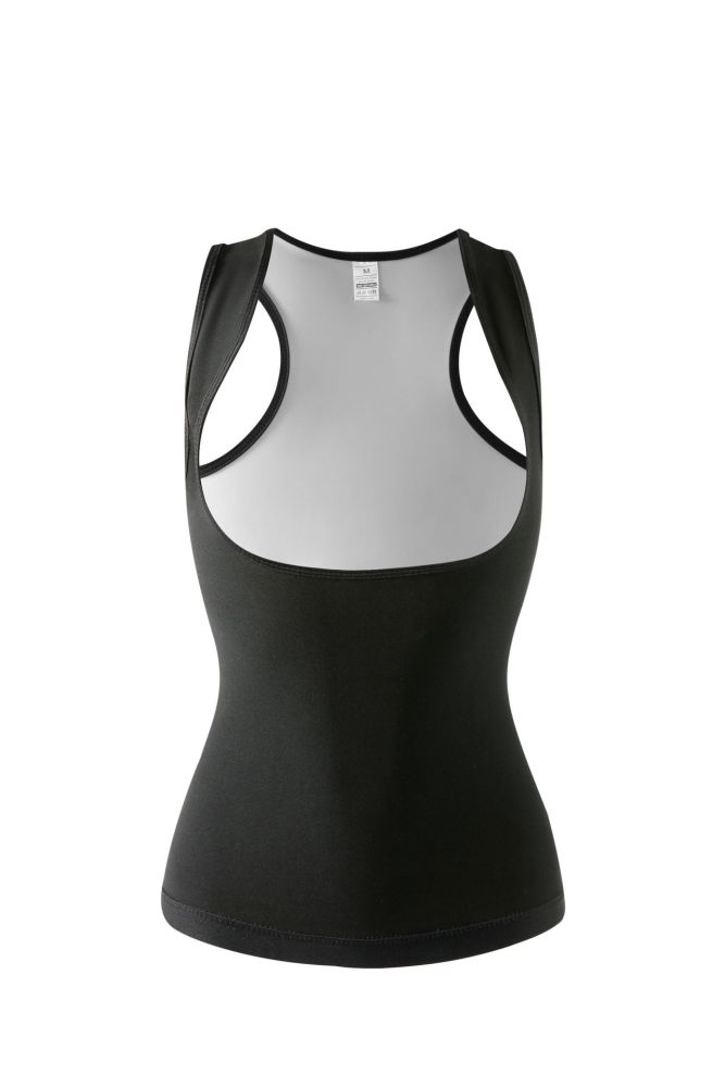 Ladies Sports Fitness Sweat Vest Sauna Clothes Abdominal Shapewear Support Chest