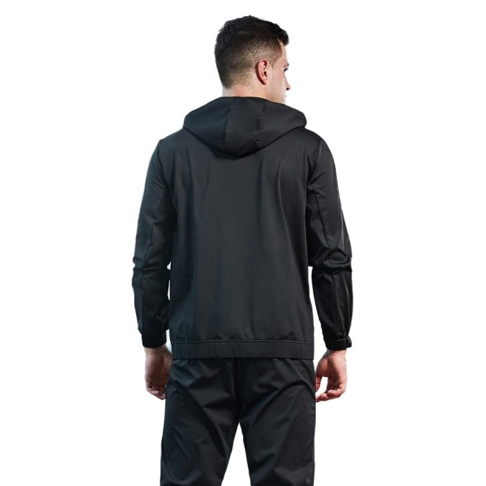 Slimming Men Sauna Suit Joggers Fitness Gym Clothing Weight Loss Sweat Jacket Pants
