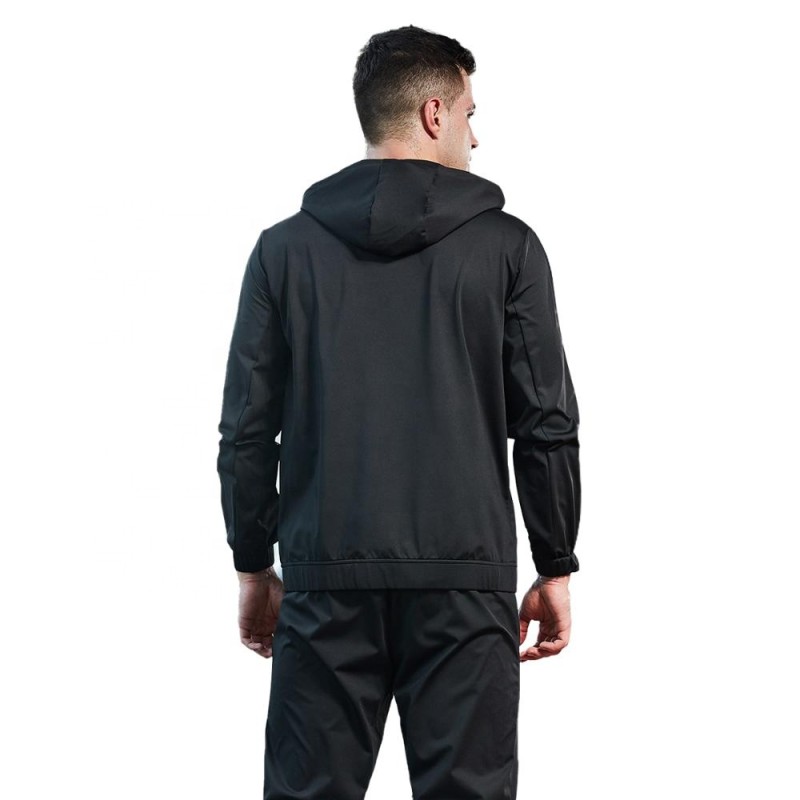 Slimming Men Sauna Suit Joggers Fitness Gym Clothing Weight Loss Sweat Jacket Pants