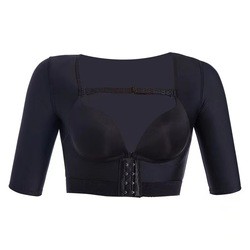 Women Post-Liposuction Tops Medical Arms Post Surgical Support Bra 3D Long Sleeve