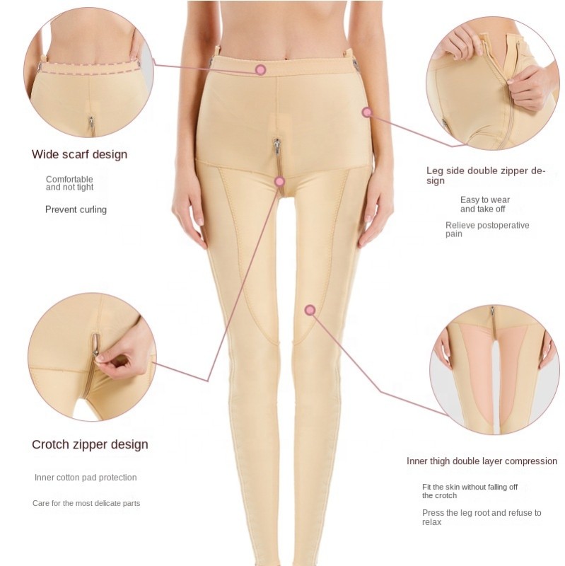Women Post Liposuction Body Shaper Pant Butt Lift Compression BBL Shapewear