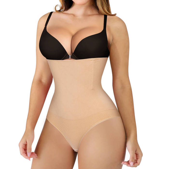 Tummy Control Slim Panty Fajas Seamless Thong Shapewear
