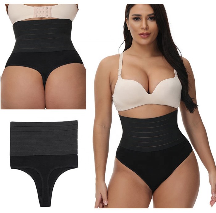 High waist butt lifter tummy control seamless panty shaper
