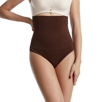 Women's Seamless High Waist Tummy Control Panties Butt Lifter Shapewear Thong