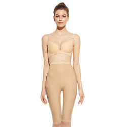 Women Shaping Pant Thigh Lipo Surgery Body Shaper Side Zipper Faja BBL Leggings