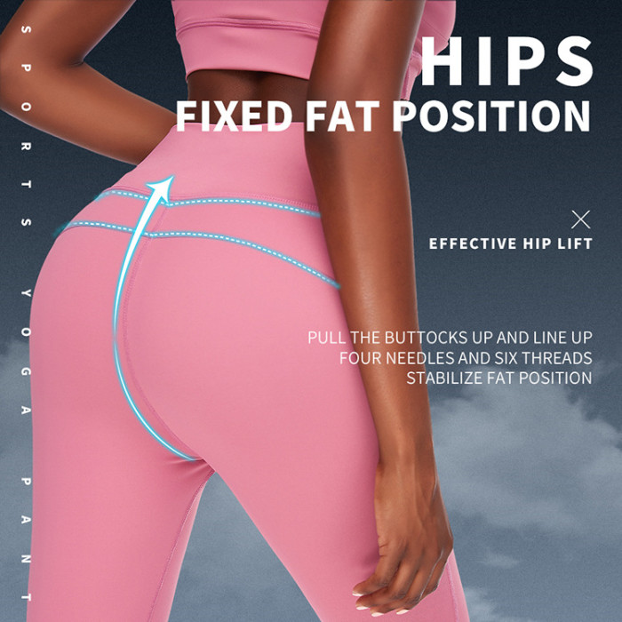 Seamless Activewear Manufacturer Tight Yoga Pants High Rise Sweat Absorbing Fitness Leggings