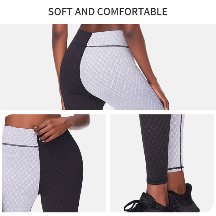 Bulk High Waist Sports Legging Peach Hip Yoga Pants Private Label Activewear Manufacturer
