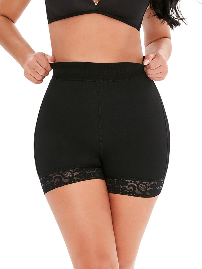 Custom Plus Size Hip Lifting Shorts Underwear 3D Buttocks High Waist Shapewear Panties
