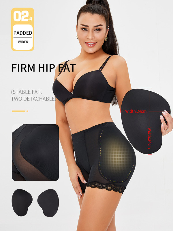 Wholesale Hip Padded Butt Lifter Panties Lace Plus Size Body Shaper Manufacturer