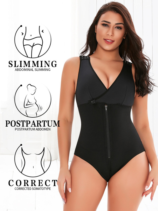 Wholesale Sculpting Bodysuit Adjustable Breastfeeding Flat Abdomen Hip Lift Plus Size