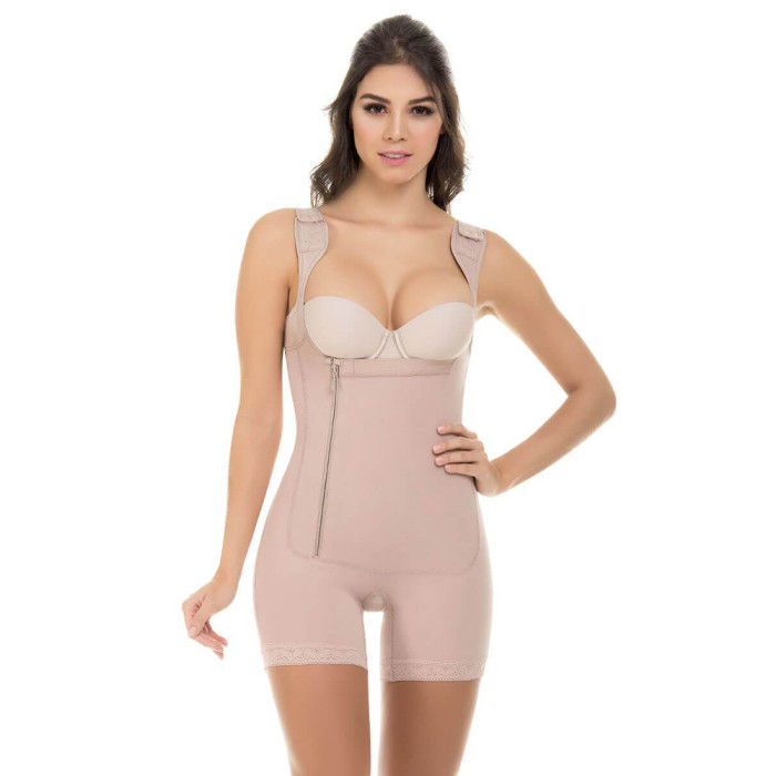 Wholesale Best Girdle to Hold in Stomach Buttock Lifter Wide Straps Plus Size Compression