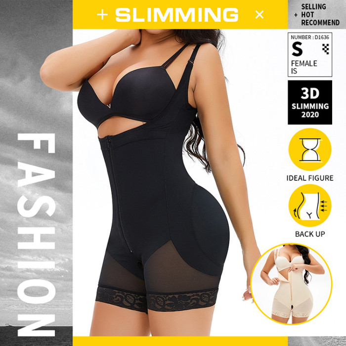 Best Plus Size Shape Wear Tummy Tucker Slimming Bodysuit Butt Lifter Manufacturer