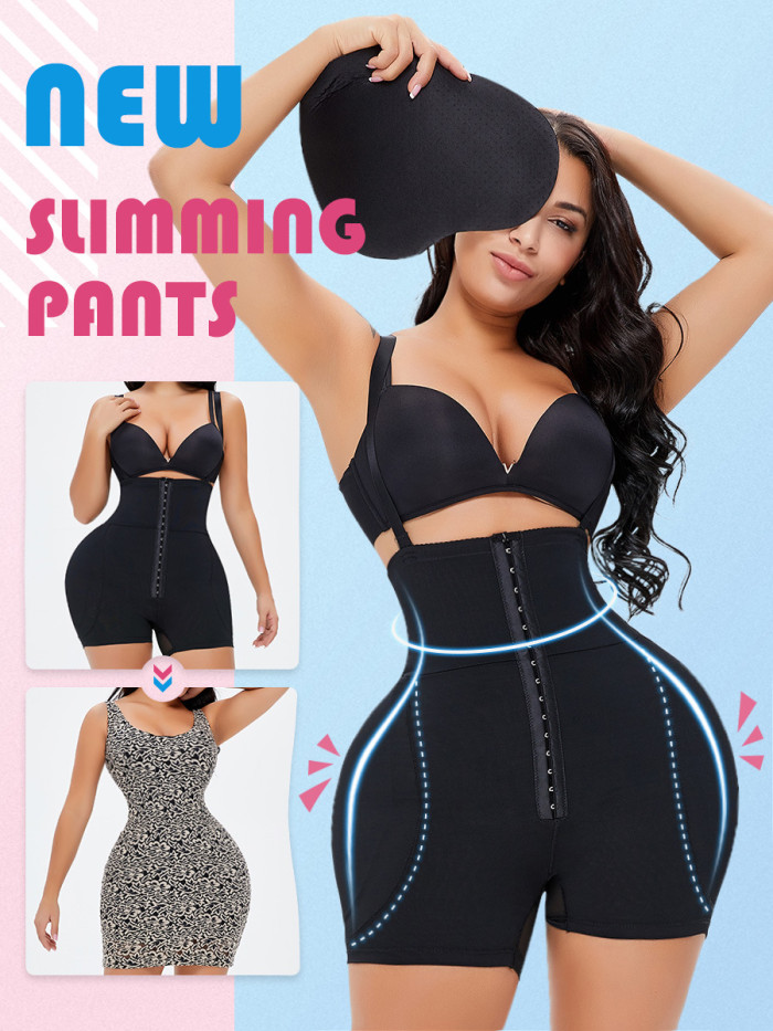 Wholesale High Waisted Hip Padded Shaping Shorts for Under Dresses Shapewear