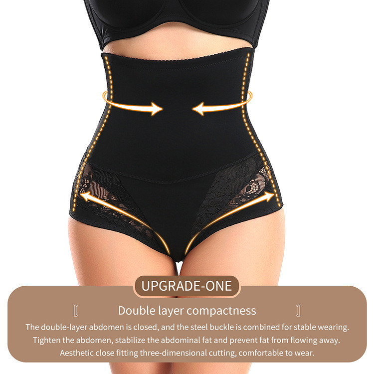 Wholesale Tummy Control Panties Shaping Underwear Lace Butt Lifter Plus Size Women
