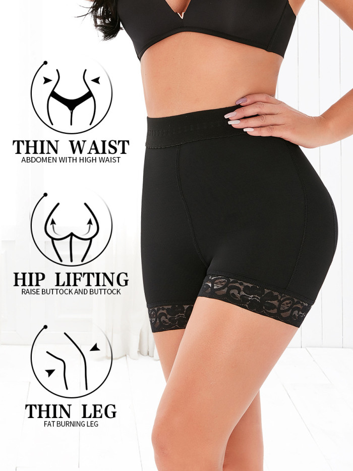 Custom Plus Size Hip Lifting Shorts Underwear 3D Buttocks High Waist Shapewear Panties