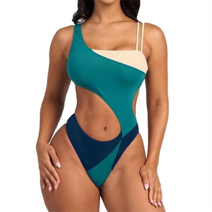 Wholesale Best Price Hollow Out One Piece Swimsuit High Cut Leg Monokini Manufacturer