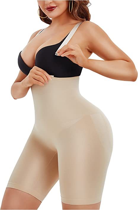 Best Wholesale Shapewear Seamless Bodysuit 3 in 1 Smooth Belly Butt Lifter Removable Straps