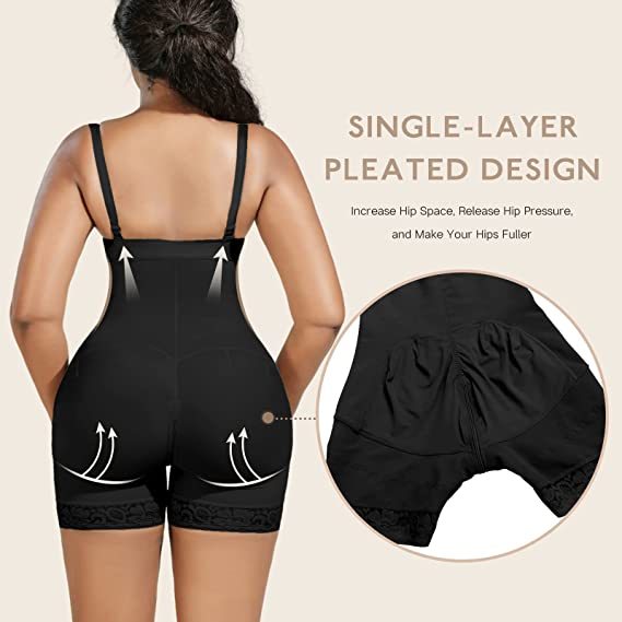 Wholesale Shapewear underbust Bodysuit Adjustable Straps Butt Lift Tummy Control Suppliers
