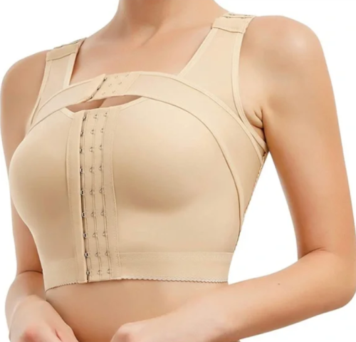 Push Up Post Op Surgical Bras Front Hook Posture Corrector Compression Shapewear