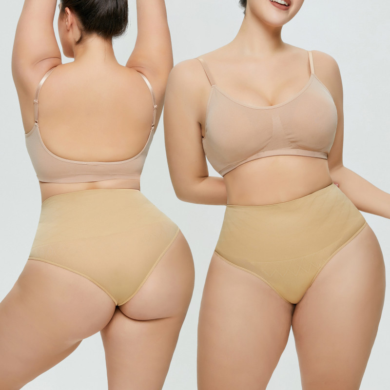 Wholesale Seamless High Waist Tummy Control Shapewear Panties Postpartum Underwear