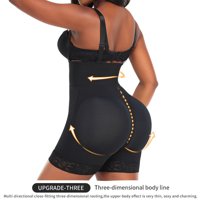 Wholesale BBL Body Shaper Zipper Tummy Control Butt Lift Plus Shapewear Girdles Supplier