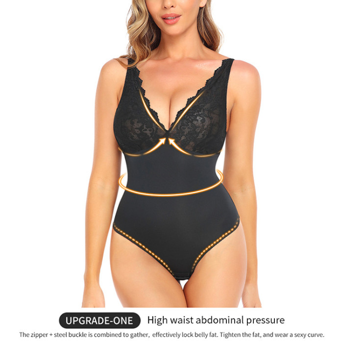 Wholesale Plus Size Bodysuit Shape Wear Butt Lifter Postpartum Recovery Girdle Thong