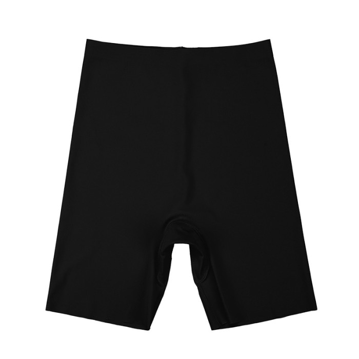 Wholesale Seamless High Waist Safety Panty Butt Lift Tummy Tuck Slim Ice Silk Underwear