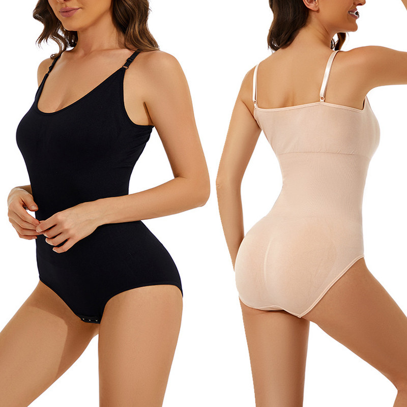 Wholesale Tummy Compression Bodysuit Shaper with Butt Lifter Sculpting Shaper Seamless